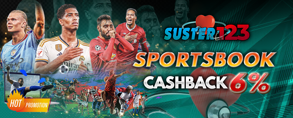 BONUS SPORTBOOK CASHBACK 6%!!!